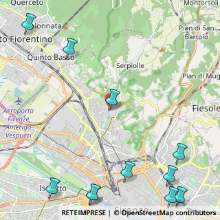 Mappa Viale della Maternità, 50141 Firenze FI, Italia (3.55818)