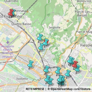 Mappa Viale della Maternità, 50141 Firenze FI, Italia (3.195)