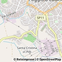 মানচিত্র Poggio a Caiano