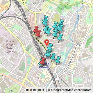 Mappa Di fianco all officina Meccanica Distributore IP, 50141 Firenze FI, Italia (0.376)