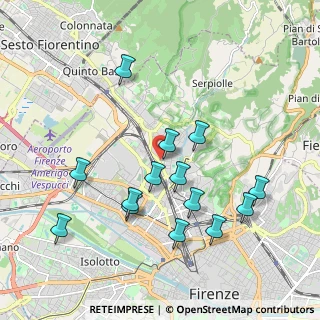 Mappa Di fianco all officina Meccanica Distributore IP, 50141 Firenze FI, Italia (2.01786)