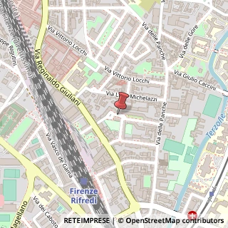 Mappa Via Ragazzi del '99, 50, 50141 Firenze, Firenze (Toscana)