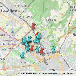 Mappa Via Reginaldo Giuliani, 50127 Firenze FI, Italia (1.58684)