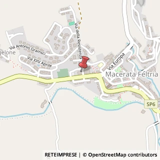 Mappa Via Pitino, 12, 61023 Macerata Feltria, Pesaro e Urbino (Marche)
