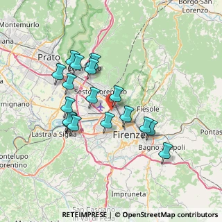Mappa Via Salvador Allende, 50127 Firenze FI, Italia (6.86053)