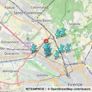 Mappa Via Salvador Allende, 50127 Firenze FI, Italia (1.32727)
