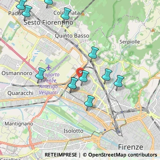 Mappa Via Salvador Allende, 50127 Firenze FI, Italia (2.31917)