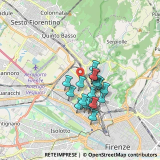 Mappa Piazza Enrico Mattei, 50127 Firenze FI, Italia (1.365)