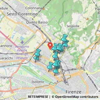 Mappa Piazza Enrico Mattei, 50127 Firenze FI, Italia (1.38083)