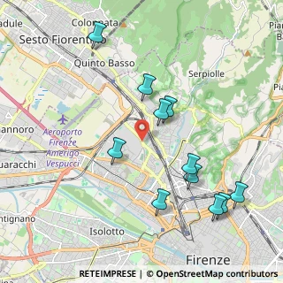 Mappa Piazza Enrico Mattei, 50127 Firenze FI, Italia (2.17636)