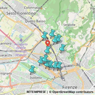 Mappa Piazza Enrico Mattei, 50127 Firenze FI, Italia (1.57538)