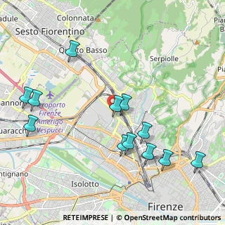 Mappa Piazza Enrico Mattei, 50127 Firenze FI, Italia (2.33167)