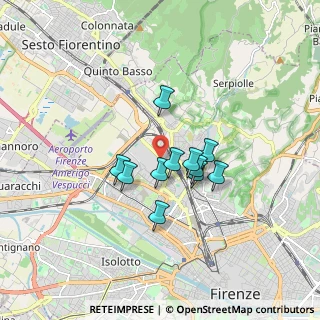 Mappa Piazza Enrico Mattei, 50127 Firenze FI, Italia (1.23727)