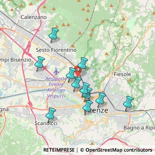 Mappa Piazza Enrico Mattei, 50127 Firenze FI, Italia (3.62636)