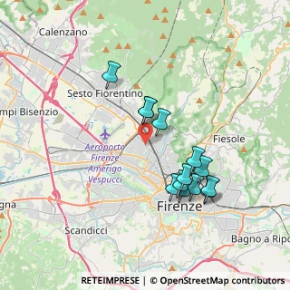 Mappa Piazza Enrico Mattei, 50127 Firenze FI, Italia (3.44692)
