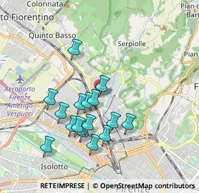 Mappa Via Ragazzi del, 50132 Firenze FI (1.73)