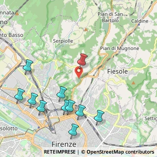 Mappa Via del Poggiolino, 50139 Firenze FI, Italia (2.57455)