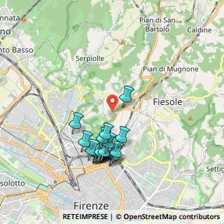 Mappa Via del Poggiolino, 50139 Firenze FI, Italia (1.895)