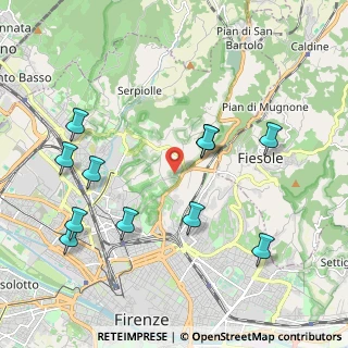 Mappa Via del Poggiolino, 50139 Firenze FI, Italia (2.30364)