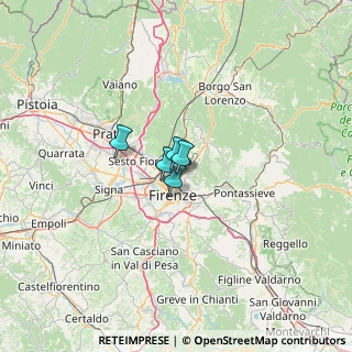 Mappa Via del Poggiolino, 50139 Firenze FI, Italia (46.20545)