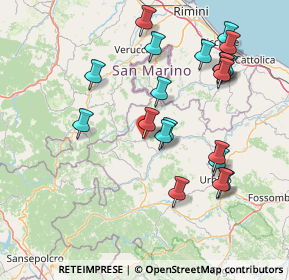 Mappa 61023 Macerata Feltria PU, Italia (16.474)