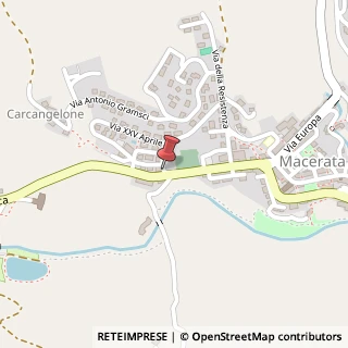Mappa Via F.lli Cervi, 3, 61010 Macerata Feltria, Pesaro e Urbino (Marche)