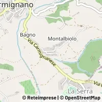 Map Carmignano