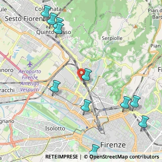 Mappa Via Panciatichi, 50127 Firenze FI, Italia (3.01583)
