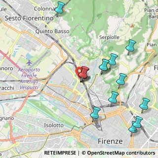 Mappa Via Giovanni del Pian dei Carpini, 50127 Firenze FI, Italia (2.25929)
