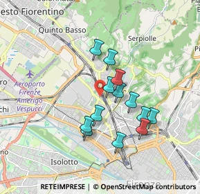 Mappa Via Giovanni del Pian dei Carpini, 50127 Firenze FI, Italia (1.48385)