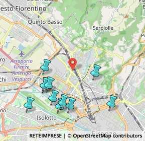 Mappa Via Giovanni del Pian dei Carpini, 50127 Firenze FI, Italia (2.26)
