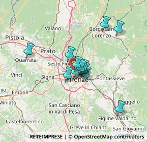 Mappa Via Giovanni del Pian dei Carpini, 50127 Firenze FI, Italia (10.00308)