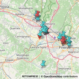 Mappa 50058 Campi Bisenzio FI, Italia (7.516)