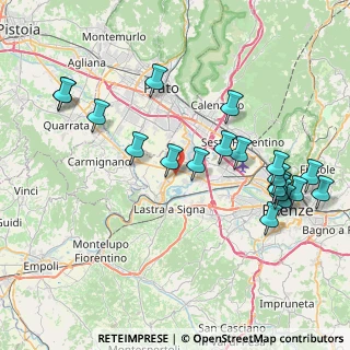 Mappa 50058 Campi Bisenzio FI, Italia (9.153)
