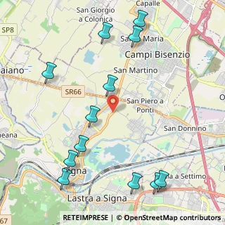 Mappa 50058 Campi Bisenzio FI, Italia (2.72333)