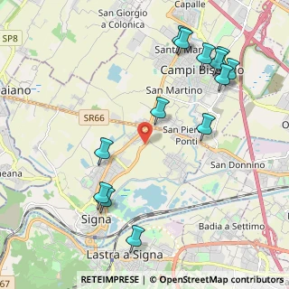 Mappa 50058 Campi Bisenzio FI, Italia (2.51154)