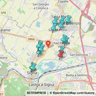 Mappa 50058 Campi Bisenzio FI, Italia (1.71867)