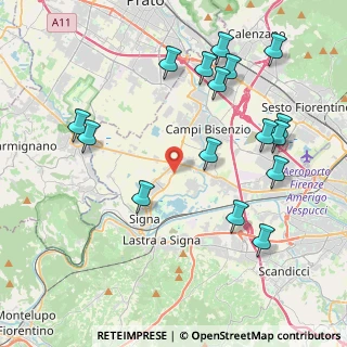 Mappa 50058 Campi Bisenzio FI, Italia (4.77875)
