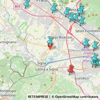 Mappa 50058 Campi Bisenzio FI, Italia (6.89188)