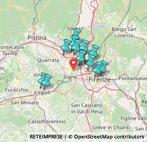 Mappa 50058 Campi Bisenzio FI, Italia (8.93538)
