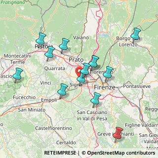 Mappa 50058 Campi Bisenzio FI, Italia (15.35077)