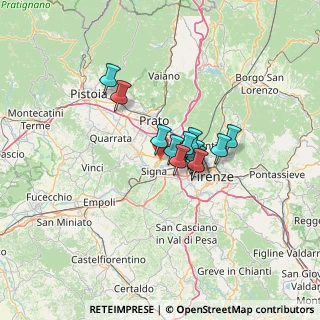 Mappa 50058 Campi Bisenzio FI, Italia (8.4675)