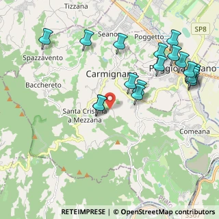 Mappa Via Citerna, 59015 Carmignano PO, Italia (2.42556)