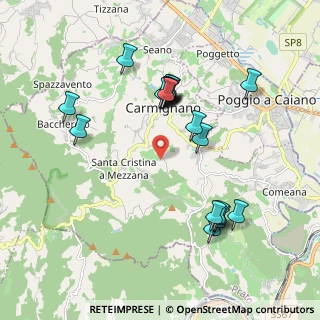 Mappa Via Citerna, 59015 Carmignano PO, Italia (1.9785)