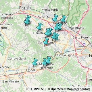 Mappa Via Citerna, 59015 Carmignano PO, Italia (6.81)