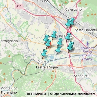 Mappa Via del Metolo, 50058 Signa FI, Italia (2.83083)