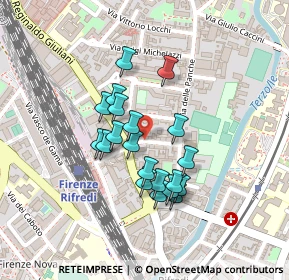 Mappa Via dello Steccuto, 50141 , 50141 (0.177)