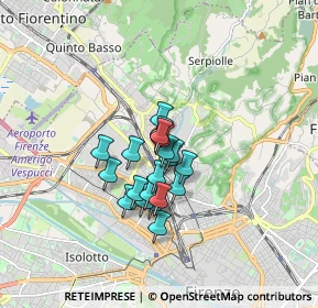 Mappa Via dello Steccuto, 50141 , 50141 (1.0895)