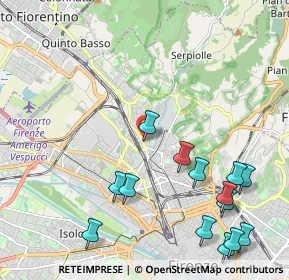 Mappa Via dello Steccuto, 50141 , 50141 (2.70857)
