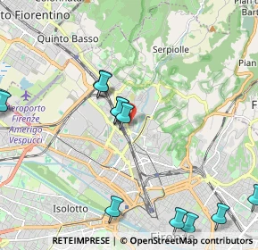Mappa Via dello Steccuto, 50141 , 50141 (2.63417)
